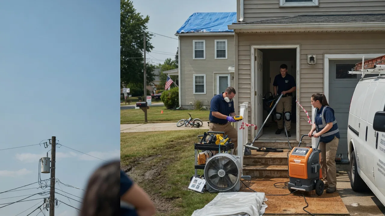 Water Damage Repair in Calvin, PA near me